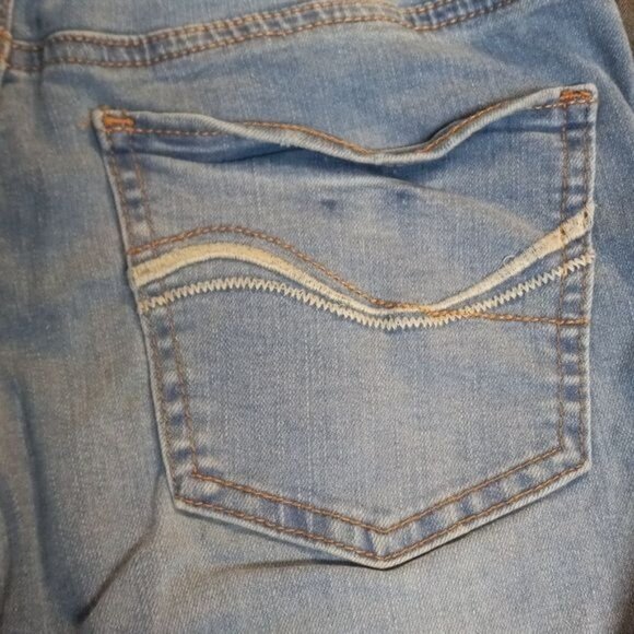 SO Size 7 Jeggings Jeans Womens High Rise Skinny Light Wash Blue - Picture 7 of 11